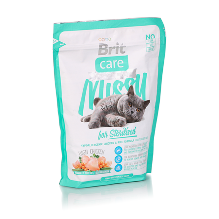 Brit Care Cat Missy Сухой корм для взрослых стерилизованных кошек и кастрированных котов (с курицей) – интернет-магазин Ле’Муррр