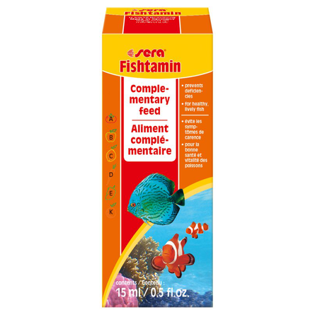 Sera Fishtamin витаминный препарат для аквариумных рыб – интернет-магазин Ле’Муррр